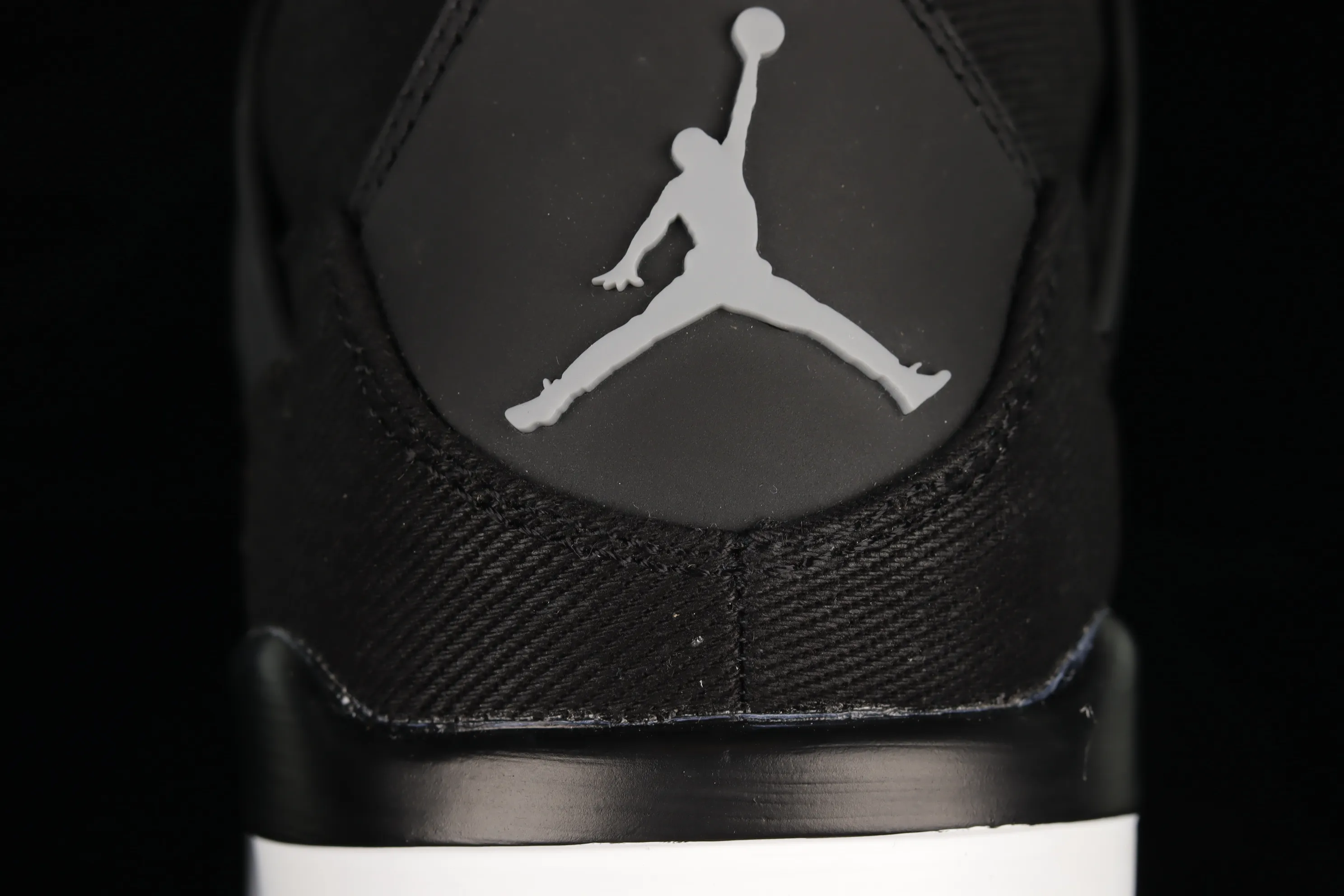 All categories Air Jordan Jordan series basketball shoes Air Jordan 4 Air Jordan 4 Retro "Olive Canvas" AJ4 Joe 4 black and gray denim DH7138-006